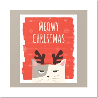 christmas-t-shirt-design-maker-with-animal-graphics Posters and Art